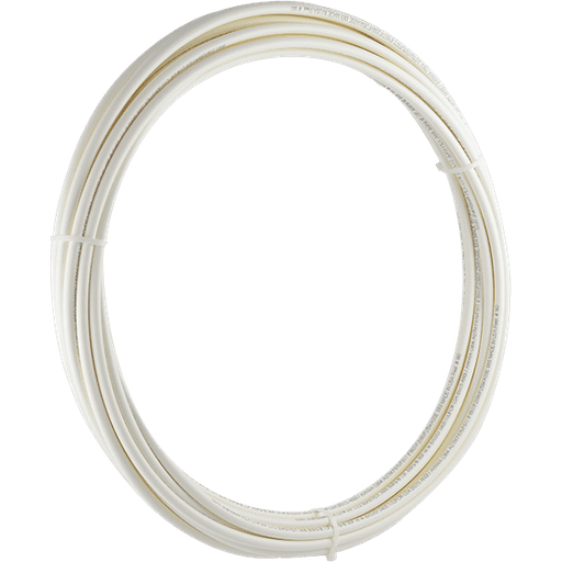 White PEX Pipe (Coils) - 1/4 in. (3/8 in. OD) 50 ft.