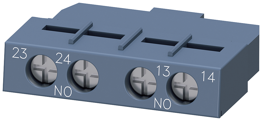 Siemens Industry 3RV29011F 2NO Circuit Breaker Transverse Auxiliary Switch Siemens Industry 3RV29011F 2NO Circuit Breaker Transverse Auxiliary Switch
