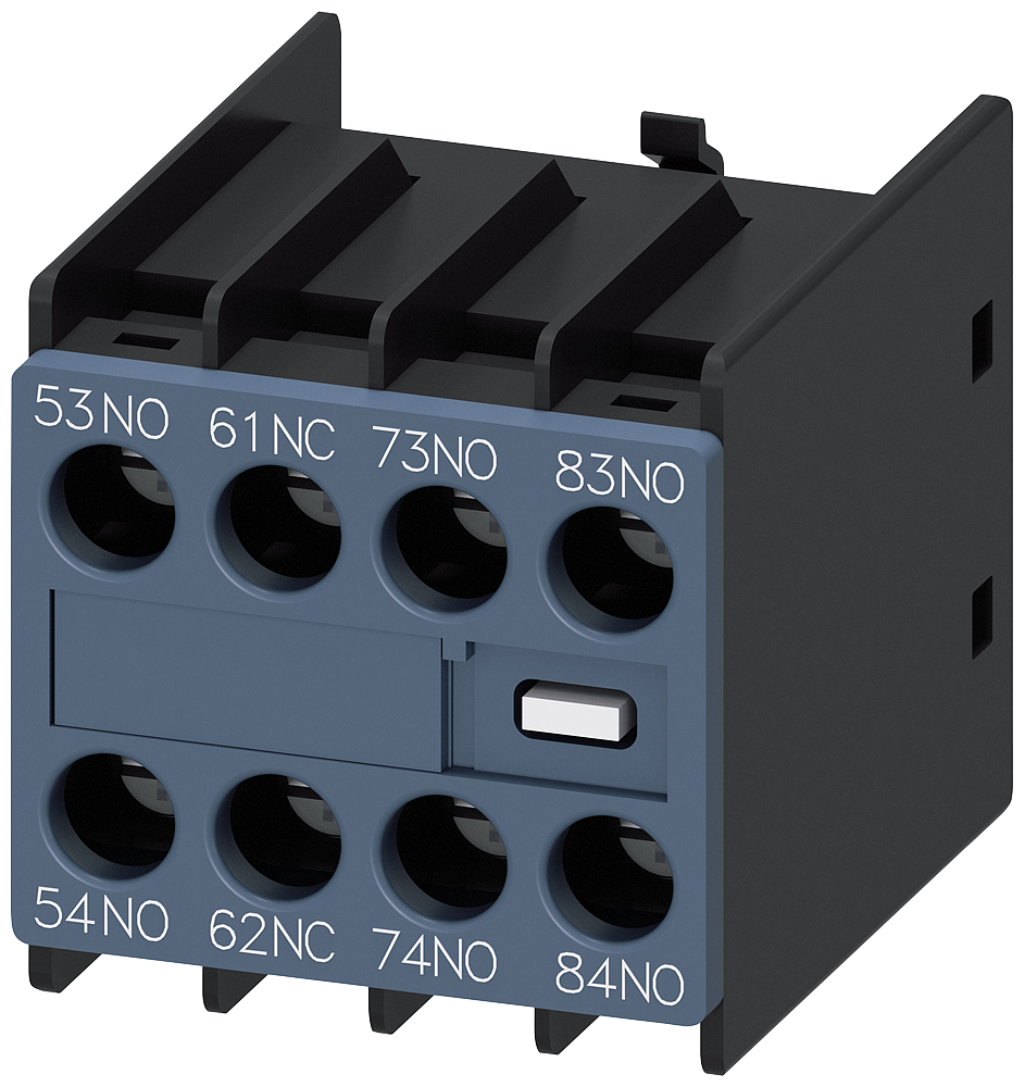 Siemens Industry 3RH29111GA31 230 Volt 6 Amp 3NO 1NC Screw Terminal Contactor Auxiliary Switch Block Siemens Industry 3RH29111GA31 230 Volt 6 Amp 3NO 1NC Screw Terminal Contactor Auxiliary Switch Block
