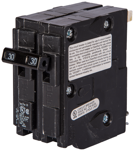 Product image for Siemens MQ215 BRKR MSQ 3/4 2P 120/240V