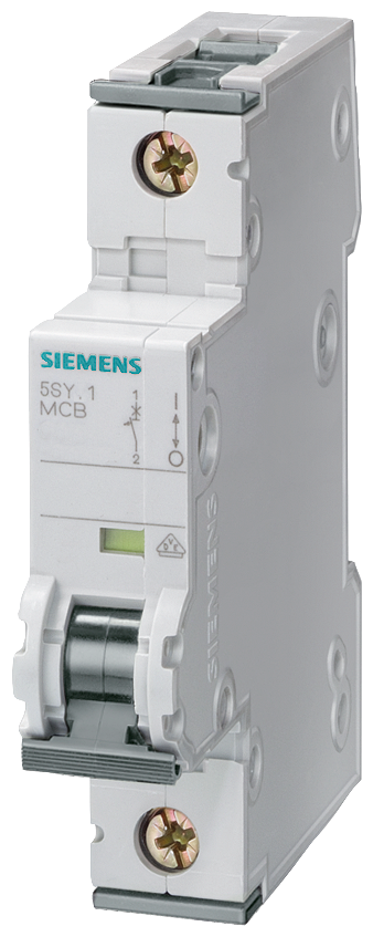 Tubería disyuntor/fusible 1 contactos 20 a-Siemens 5sy4120-7 C Tubería disyuntor/fusible 1 contactos 20 a-Siemens 5sy4120-7 C
