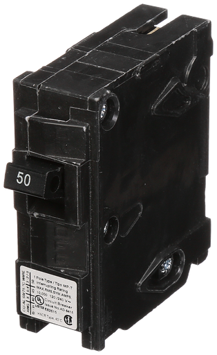 Product image for Siemens MP150 120 VAC 1-Pole Plug-In Circuit Breaker