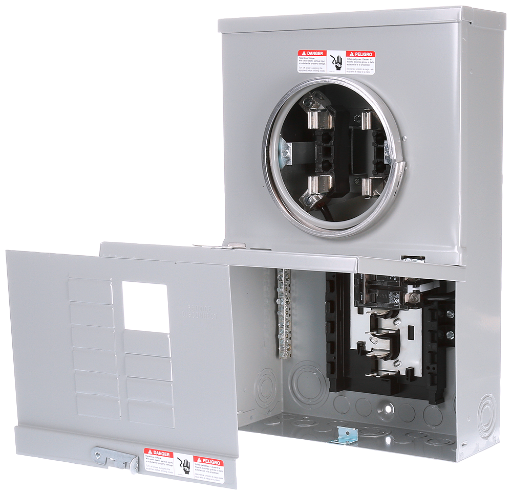 Siemens MC1020B1100S 100 Amp 10-Space 20-Circuit Overhead Surface Mount Meter Center Product image for Siemens MC1020B1100S 100 Amp 10-Space 20-Circuit Overhead Surface Mount Meter Center