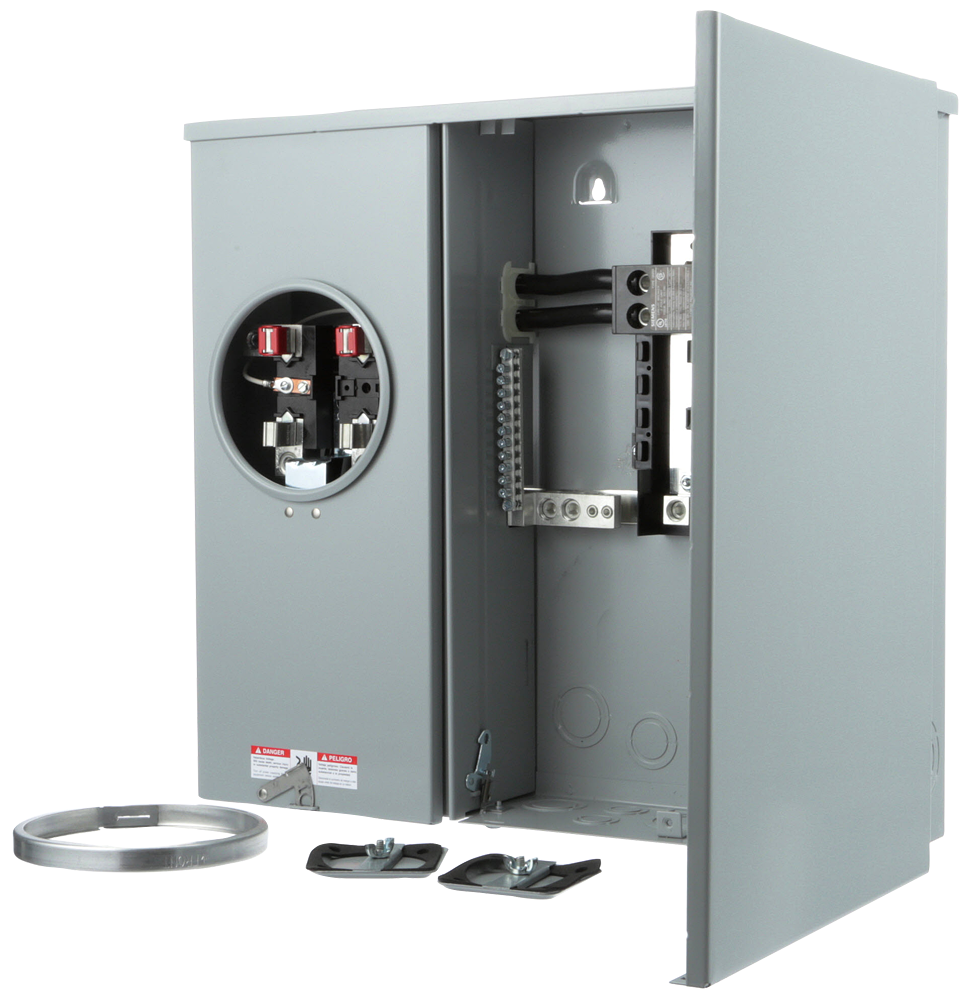 Product image for Siemens MC0816B1150TH 120/240 VAC 150 Amp 1-Phase 3-Wire Ring Type Combination Meter Load Center