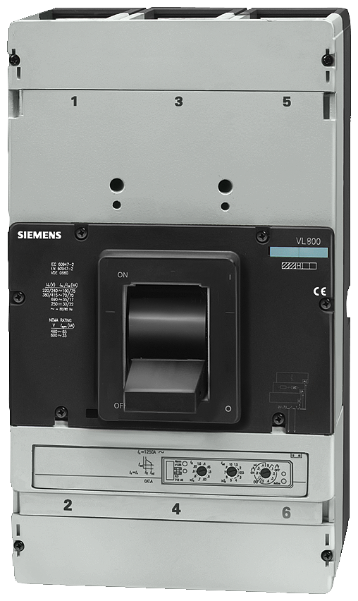 Product image for Siemens HMG3F800 BREAKER VL 3P 800A 480