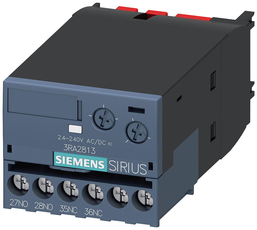 Product image for Siemens 3RA28131FW10 TIMING RELAY MOD S