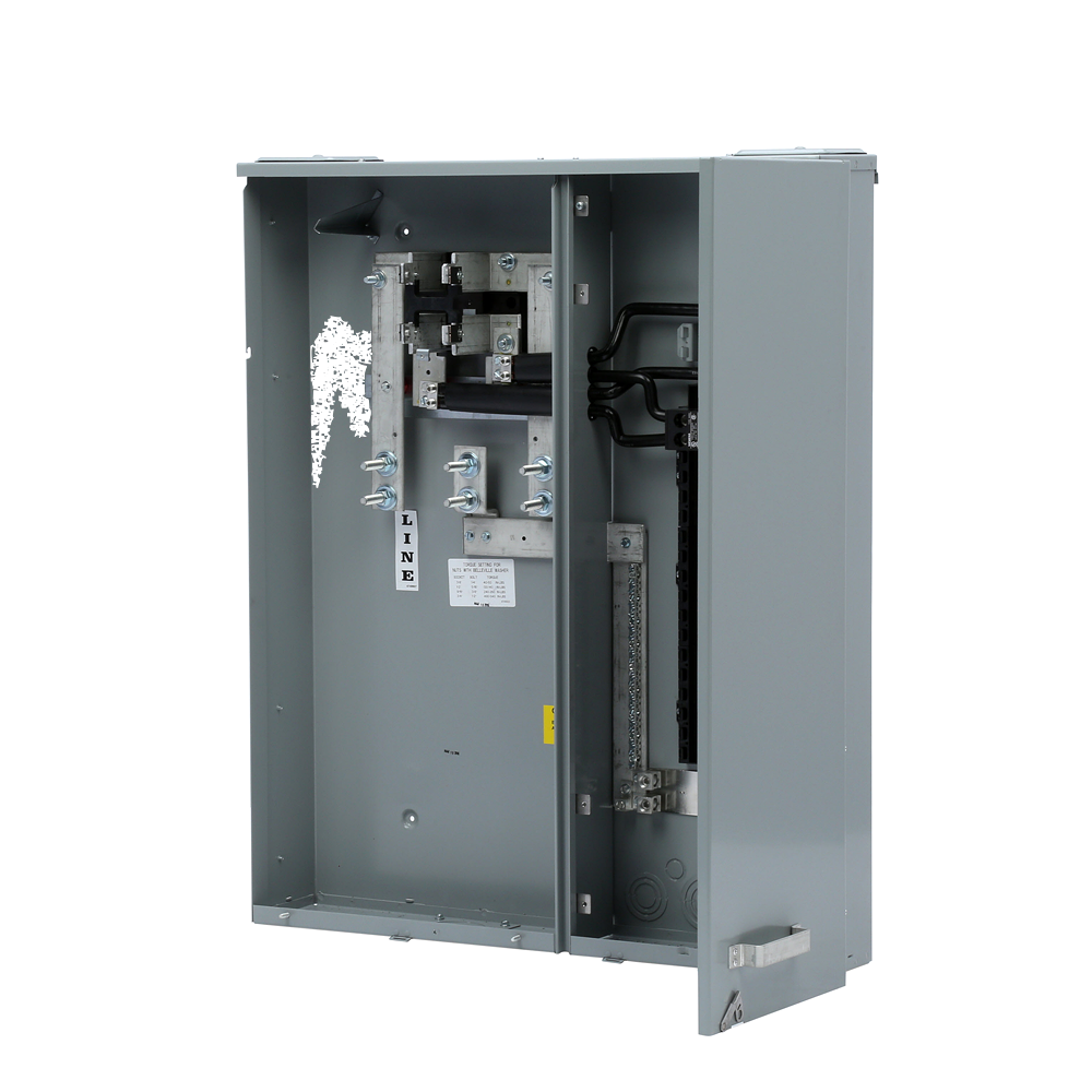 Product image for Siemens MC3042B1400SC 120/240 VAC 400 Amp 1-Phase 3-Wire Ring Type Combination Meter Load Center