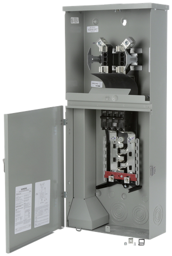 Product image for Siemens MC0816B1200RCT 120/240 VAC 200 Amp 1-Phase 3-Wire Ringless Combination Meter Load Center