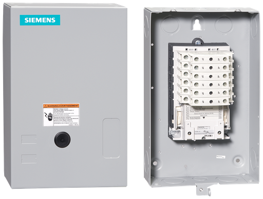 Product image for Siemens LCE01C012277A 240/277 VAC 30 Amp 12-Pole 12NO NEMA 1 Electrically Held Lighting Contactor