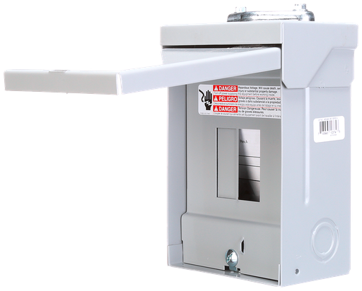 Product image for Siemens W0204ML1060 120/240 VAC 60 Amp 1-Phase 3-Wire NEMA 3R Main Lug Load Center