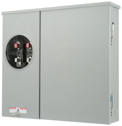 Product image for Siemens MC0816B1200RTH 120/240 VAC 200 Amp 1-Phase 3-Wire Ringless Combination Meter Load Center