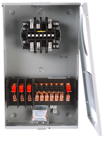 Product image for Siemens 9837-0425 600 VAC 20 Amp 3-Phase 4-Wire 13-Jaw NEMA 3R Ringless Meter Mounting Equipment
