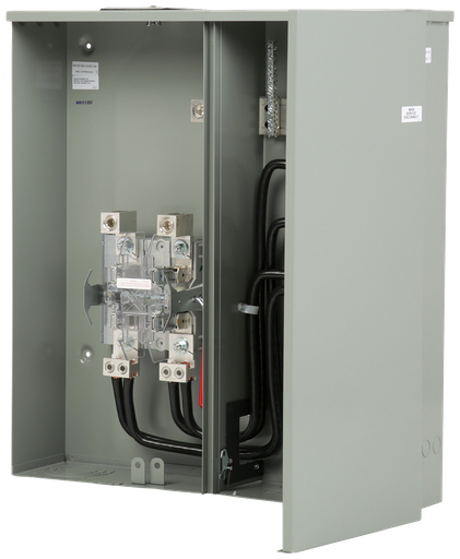 Product image for Siemens MC0816B1350RLTM 120/240 VAC 350 Amp 1-Phase 3-Wire Ringless Combination Meter Load Center