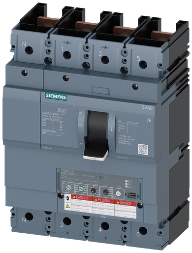 Product image for Siemens 3VA6340-5HN41-0AA0 BRKR 3VA63 4
