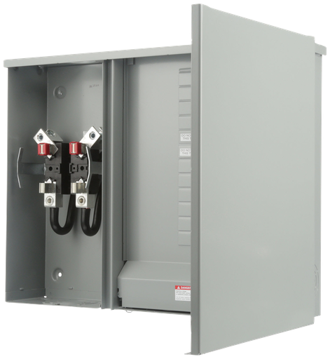 Product image for Siemens MC2040B1200R 120/240 VAC 200 Amp 1-Phase 3-Wire Ringless Combination Meter Load Center
