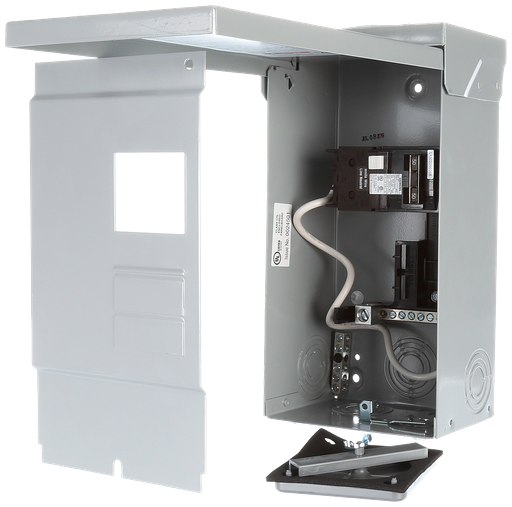 Product image for Siemens W0303ML3100 7-3/8 x 4-5/16 x 17-1/8 Inch 240 VAC 100 Amp NEMA 3R Circuit Breaker Enclosure