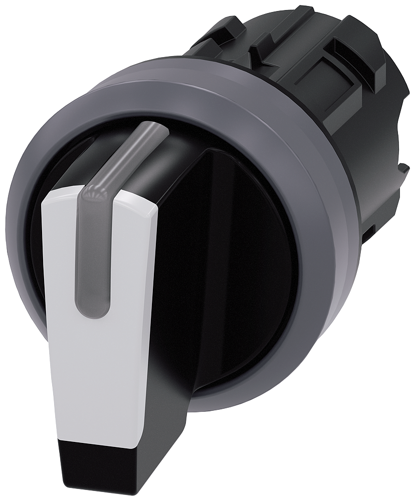 Product image for Siemens 3SU10322BM600AA0 SEL SW, 3POS,