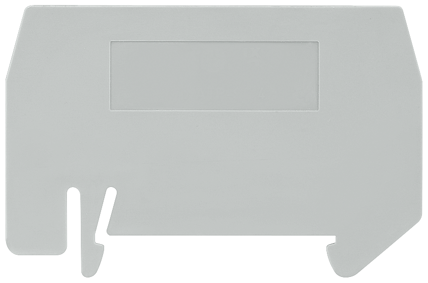 Product image for Siemens 8WA1817 15 mm Terminal Block End Plate