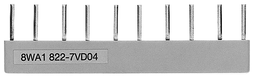 Product image for Siemens 8WA1898 10-Pole Screw Mount Terminal Block Connection Bar