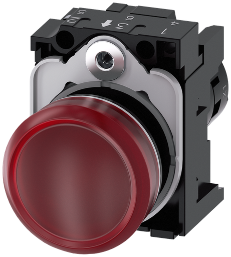 Product image for Siemens 3SU12016AC201AA0 INDICATOR LIGH