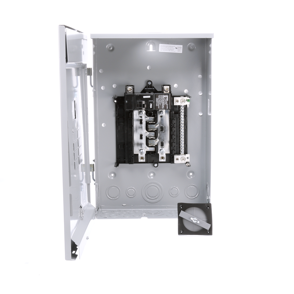 Product image for Siemens SW0816B1200T 120/240 VAC 200 Amp 1-Phase 3-Wire Main Breaker Load Center