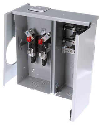 Siemens Industry MM0202B1150RJB 120/240 VAC 150 Amp 1-Phase 22 kA 3-Wire 5-Jaw 2-Circuit Horn Bypass Ringless Meter Main Siemens Industry MM0202B1150RJB 120/240 VAC 150 Amp 1-Phase 22 kA 3-Wire 5-Jaw 2-Circuit Horn Bypass Ringless Meter Main
