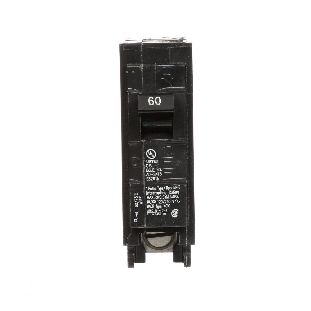 S-A MP160 BREAKER 60A 1P 120V 10K M S-A MP160 BREAKER 60A 1P 120V 10K M