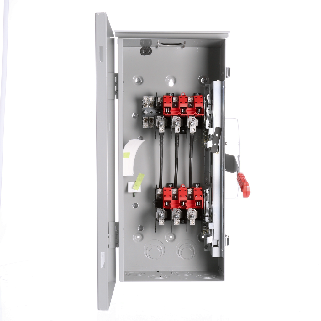 Product image for Siemens DTGNF323NR 240 VAC 100 Amp 3-Pole 4-Wire NEMA 3R General Duty Non-Fusible Safety Switch
