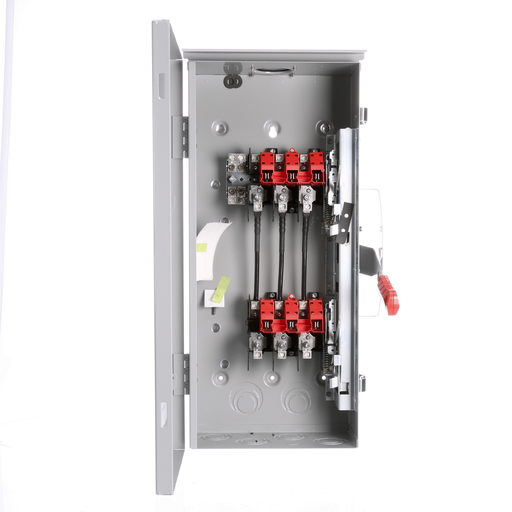 Product image for Siemens DTGNF323NR 240 VAC 100 Amp 3-Pole 4-Wire NEMA 3R General Duty Non-Fusible Safety Switch