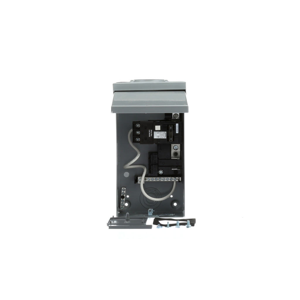 Siemens W0408L1125SPA50 120/240 VAC 125 Amp 1-Phase 3-Wire NEMA 3R Main Lug Load Center Siemens W0408L1125SPA50 120/240 VAC 125 Amp 1-Phase 3-Wire NEMA 3R Main Lug Load Center