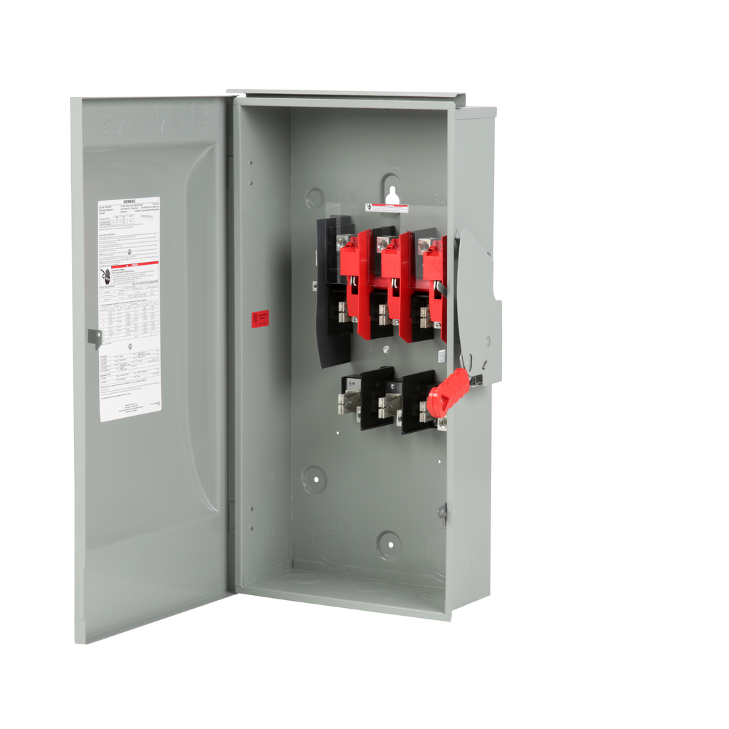 Siemens HF324NR 240 VAC/250 VDC 200 Amp 3Pole 4Wire NEMA 3R Heavy