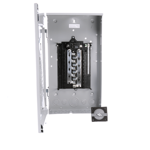 Product image for Siemens SW2020B1100 120/240 VAC 100 Amp 1-Phase 3-Wire NEMA 3R Main Breaker/Convertible Load Center