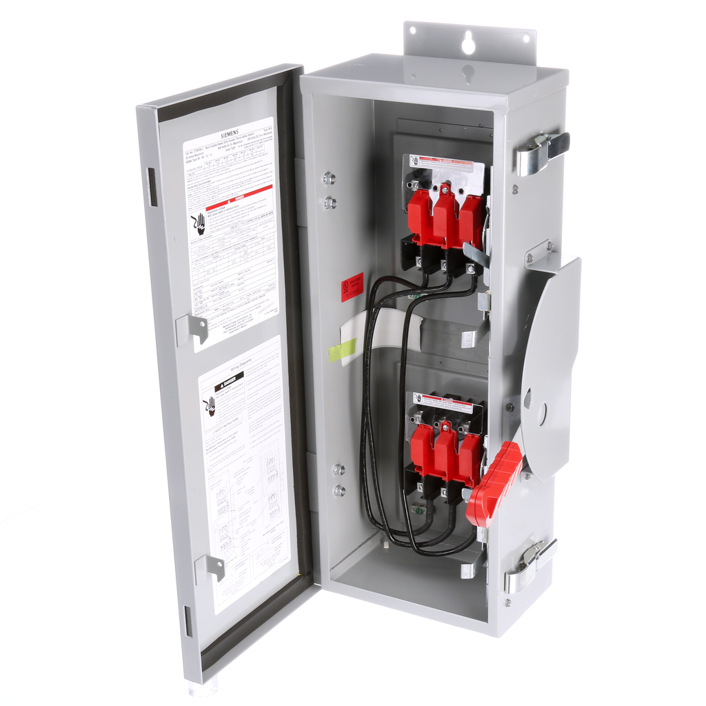 Siemens DTNF361J 600 VAC/250 VDC 30 Amp 3Pole 3Wire NEMA 3R/12 Heavy