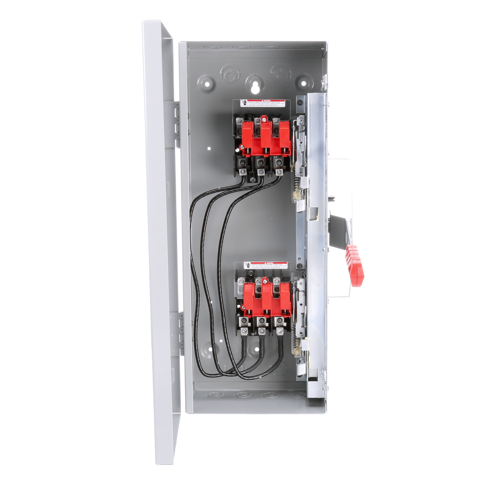 Siemens Industry DTNF321 240 VAC/250 VDC 30 Amp 3-Pole 3-Wire NEMA 1 Heavy Duty Non-Fusible Safety Switch Siemens Industry DTNF321 240 VAC/250 VDC 30 Amp 3-Pole 3-Wire NEMA 1 Heavy Duty Non-Fusible Safety Switch