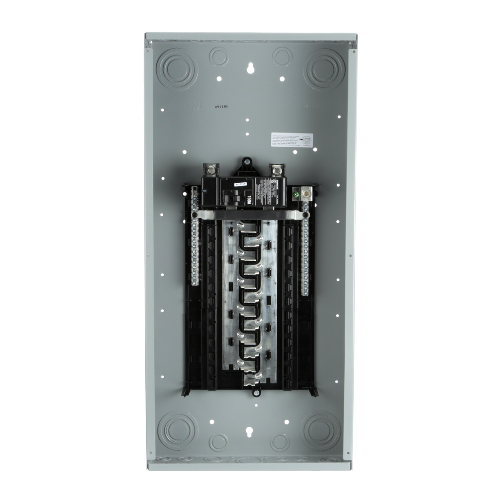 Product image for Siemens S2430B1150 120/240 VAC 150 Amp 1-Phase 3-Wire NEMA 1 Main Breaker/Convertible Load Center