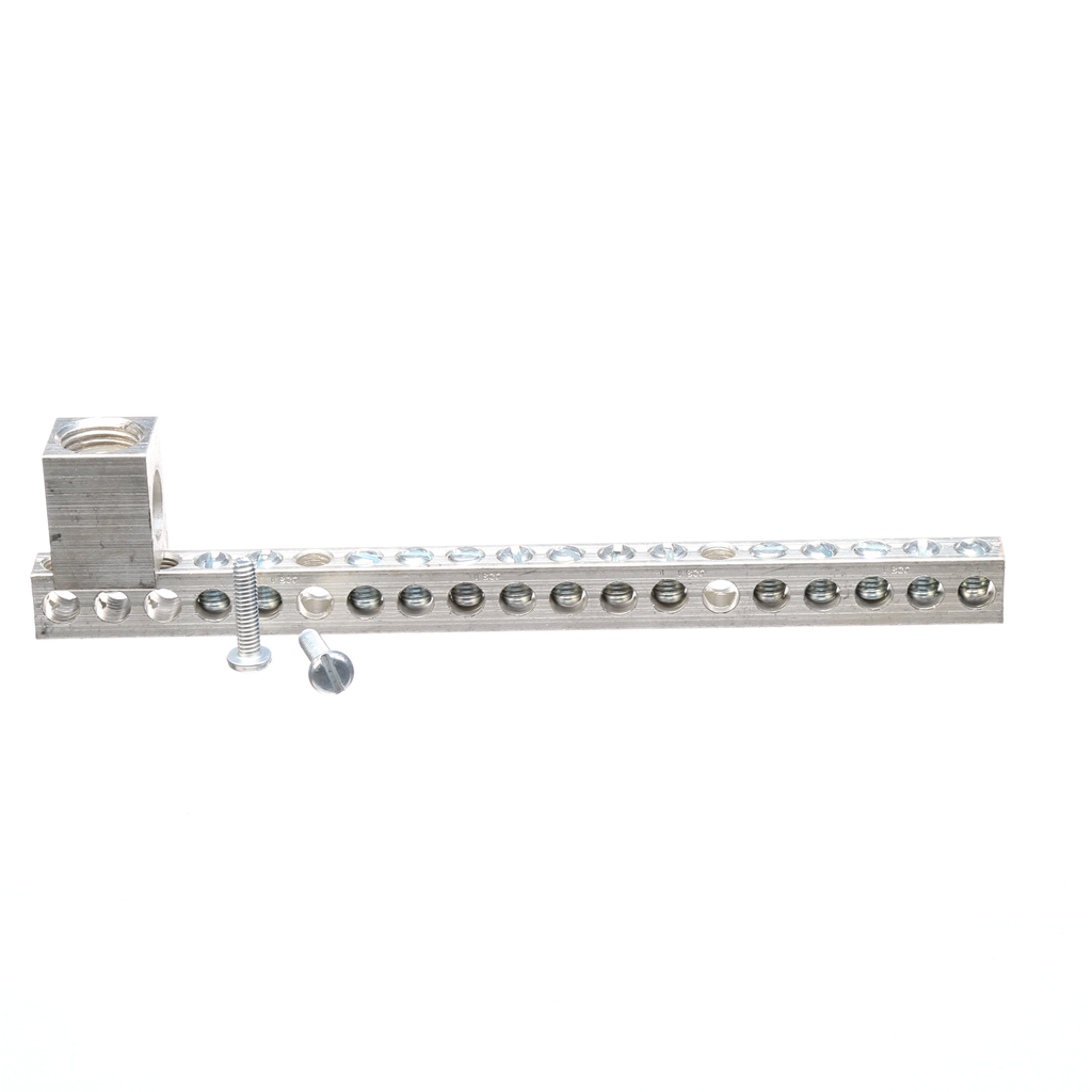 Siemens Industry ECGB142 14 to 4 AWG Copper/Aluminum 14-Position Load Center Ground Bar Kit Siemens Industry ECGB142 14 to 4 AWG Copper/Aluminum 14-Position Load Center Ground Bar Kit