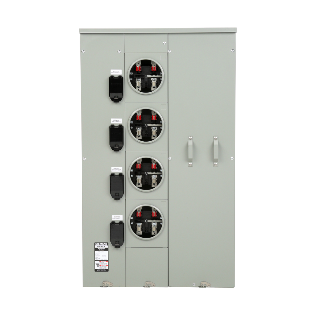 Siemens WP4412 PAKMTR 400A 4G 1PH 225A 4J RNG | Cooper Electric