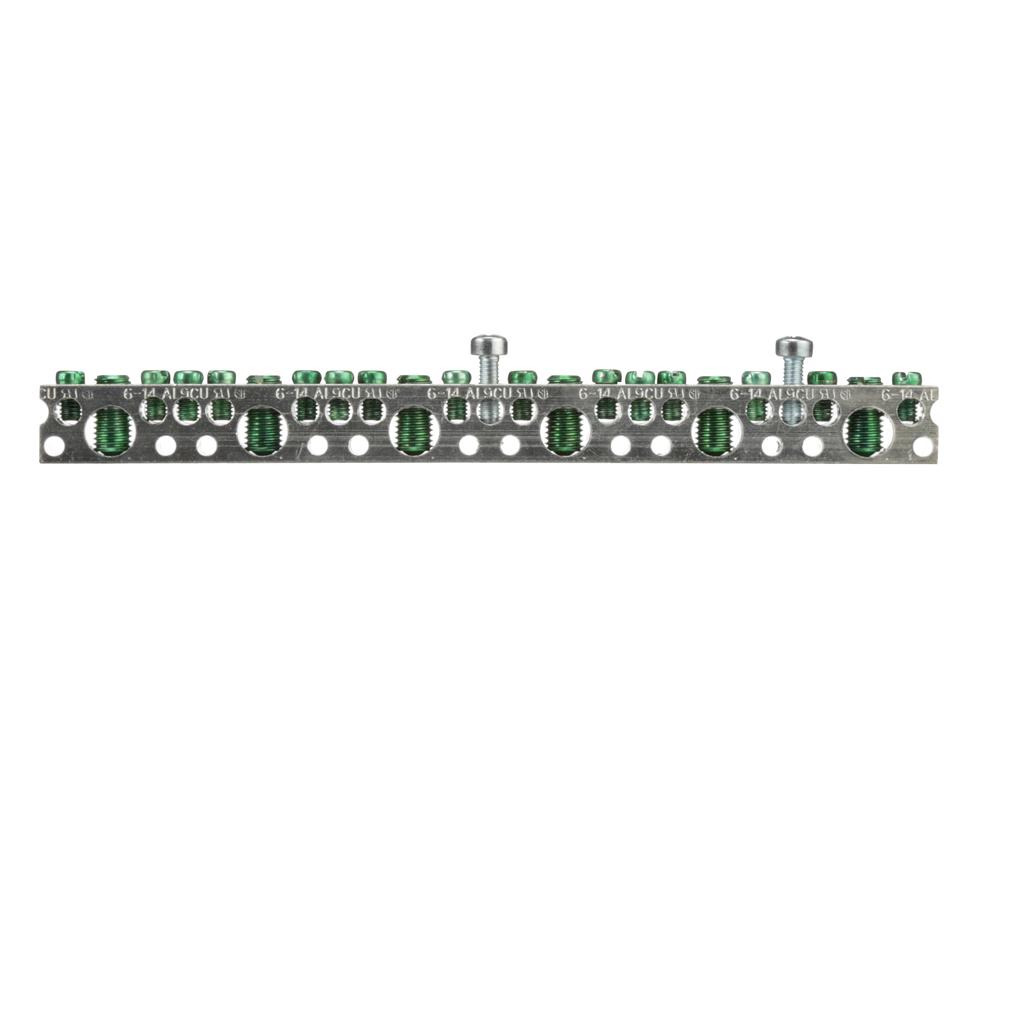 Siemens Industry EGK 44-Terminal Aluminum Panelboard Ground Bus Kit Siemens Industry EGK 44-Terminal Aluminum Panelboard Ground Bus Kit
