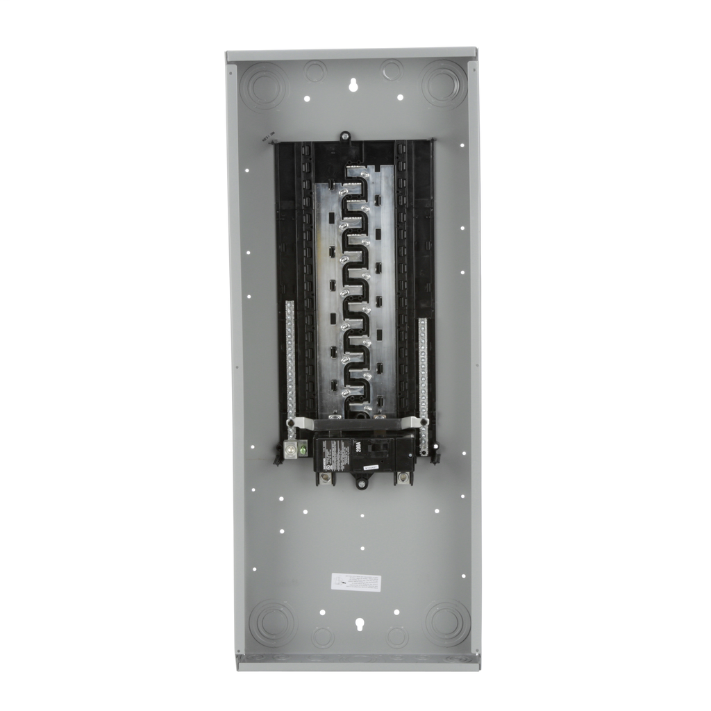 Product image for Siemens S3040B1200P 120/240 VAC 200 Amp 1-Phase 3-Wire NEMA 1 Main Breaker Load Center