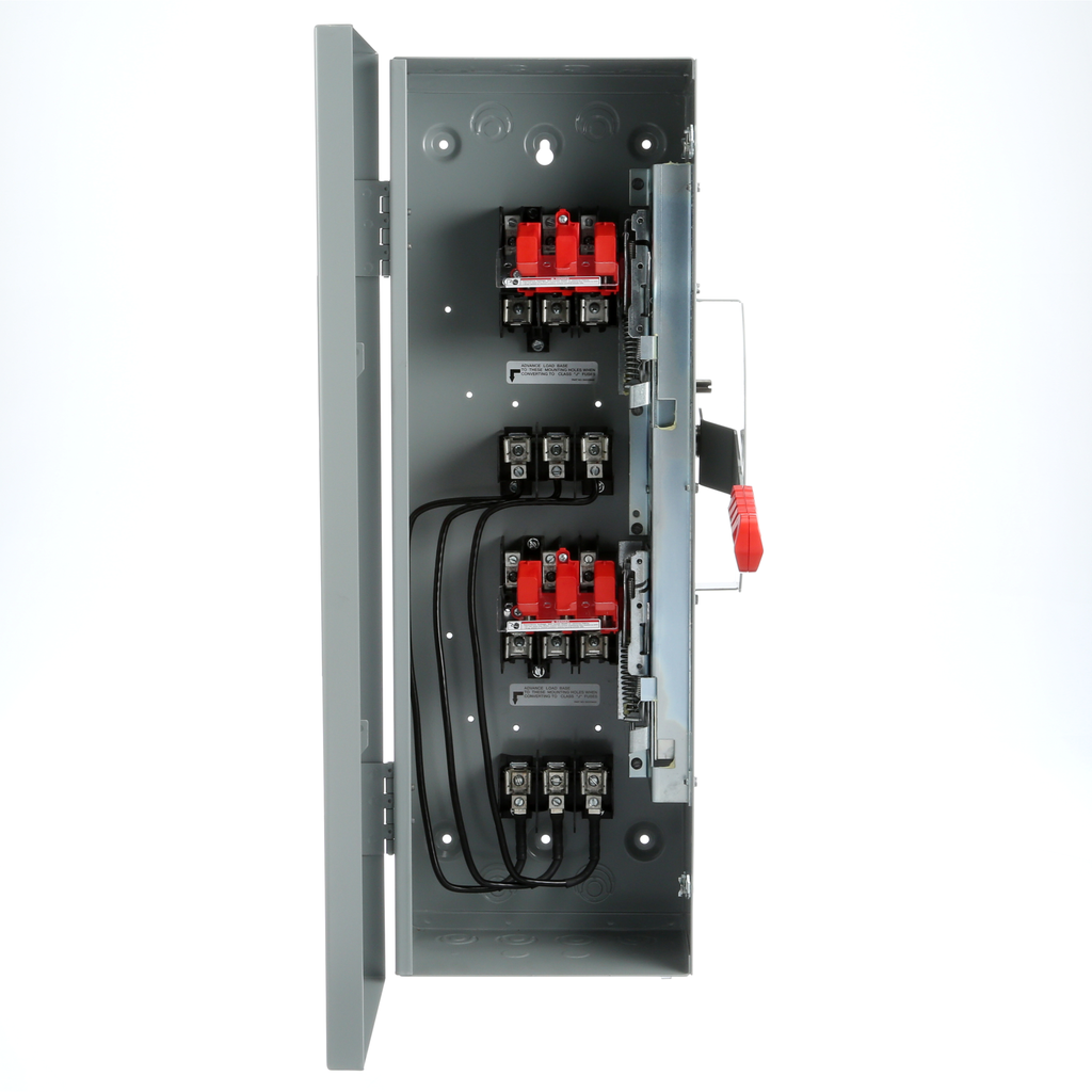 Siemens Industry DTF361 600 VAC/250 VDC 30 Amp 3-Pole 3-Wire NEMA 1 Heavy Duty Fusible Safety Switch Siemens Industry DTF361 600 VAC/250 VDC 30 Amp 3-Pole 3-Wire NEMA 1 Heavy Duty Fusible Safety Switch