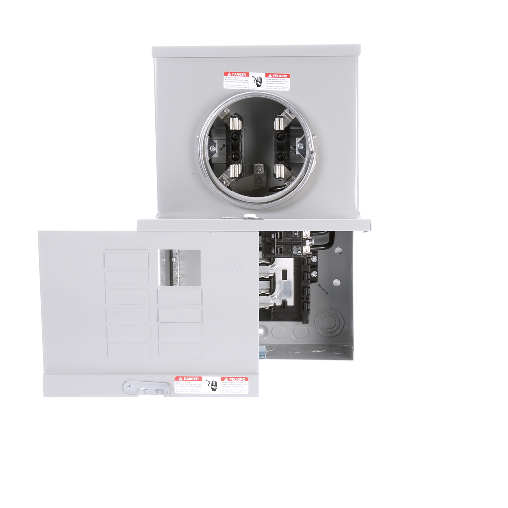 Siemens Industry MC1020B1100S 100 Amp 10-Space 20-Circuit Overhead Surface Mount Meter Center Siemens Industry MC1020B1100S 100 Amp 10-Space 20-Circuit Overhead Surface Mount Meter Center