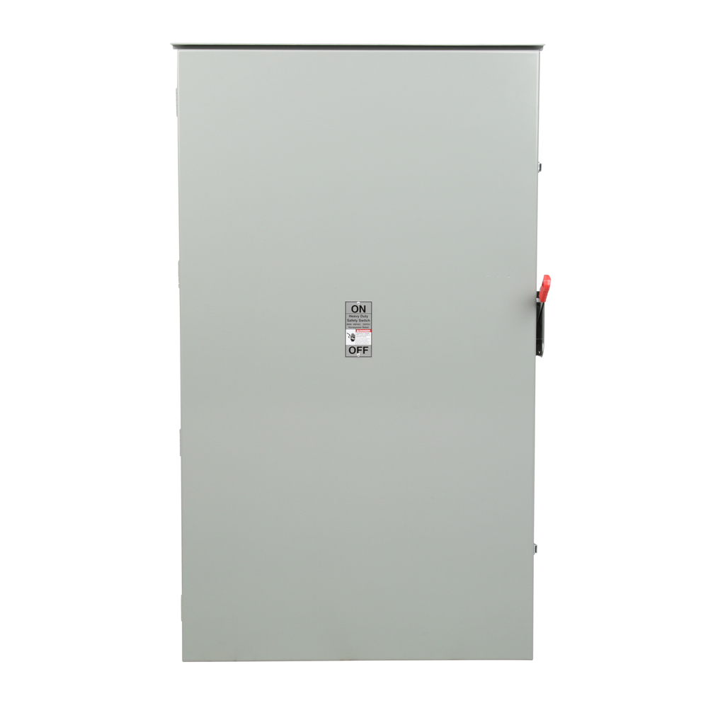 Siemens Industry HF367R 480/600 VAC 250 VDC 800 Amp 3-Pole 3-Wire NEMA 3R Heavy Duty Fusible Safety Switch Siemens Industry HF367R 480/600 VAC 250 VDC 800 Amp 3-Pole 3-Wire NEMA 3R Heavy Duty Fusible Safety Switch