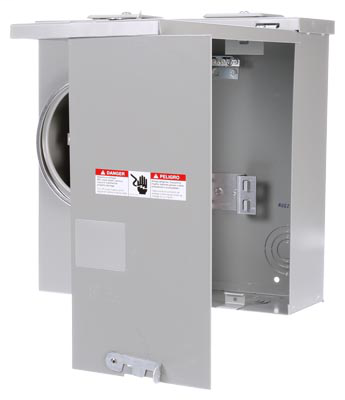 Product image for Siemens MM0202L1200ESC 120/240 VAC 200 Amp 1-Phase 22 kA 3-Wire 2-Circuit No Bypass Ring Meter Main