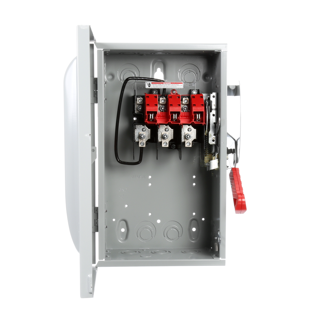 Siemens Industry HNF262 480/600 VAC 250/600 VDC 60 Amp 2-Pole 2-Wire NEMA 1 Heavy Duty Non-Fusible Safety Switch Siemens Industry HNF262 480/600 VAC 250/600 VDC 60 Amp 2-Pole 2-Wire NEMA 1 Heavy Duty Non-Fusible Safety Switch