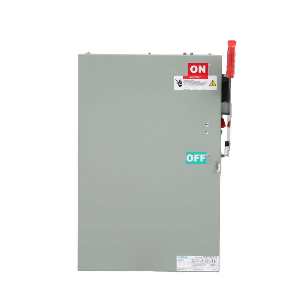 Siemens Industry SLVBH3640G 600 VAC 200 Amp 150 Hp 3-Pole 3-Wire Fusible Sentron Busway System Plug-In Unit Siemens Industry SLVBH3640G 600 VAC 200 Amp 150 Hp 3-Pole 3-Wire Fusible Sentron Busway System Plug-In Unit