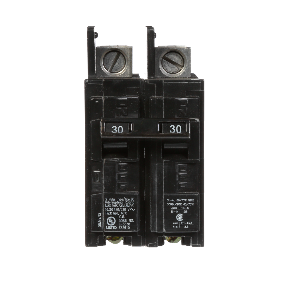 S-A BQ2B030L BRKR BQ 2P 120/240V 30 S-A BQ2B030L BRKR BQ 2P 120/240V 30