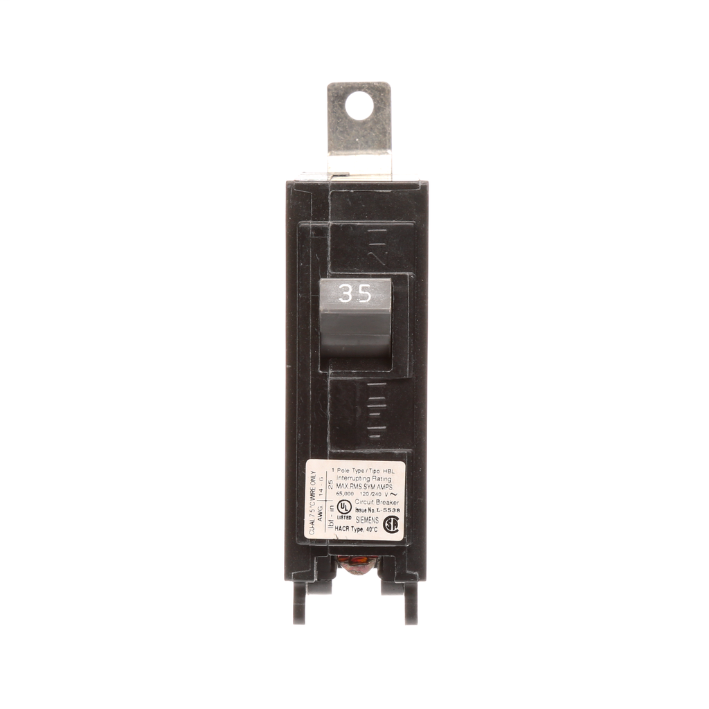 S-A B135HH BREAKER 35A 1P 120V 65K S-A B135HH BREAKER 35A 1P 120V 65K