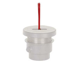 832-W Flexible red locating bristles with screw Locating Bristles