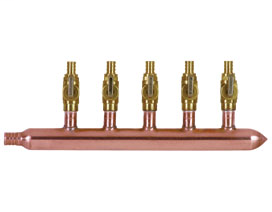 672XV0590 PowerPEX® BranchMaster™ 3/4" F1807 PEX × Spin Closed Trunk Valved