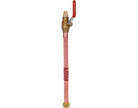 634VG418FP Viega® PEX Press® No Lead Water Heater Connectors-FIP Swivel Straight Flex